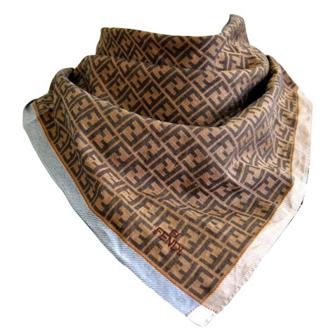 foulard fendi vintage|Fendi scarf bloomingdale's.